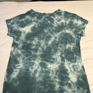 Tie-Dye Women's Top - Green